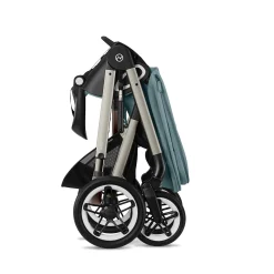 Poussettes Polyvalentes|Tout Pour Vos Balades*CYBEX Poussette Talos S Lux de Taupe/Sky Blue