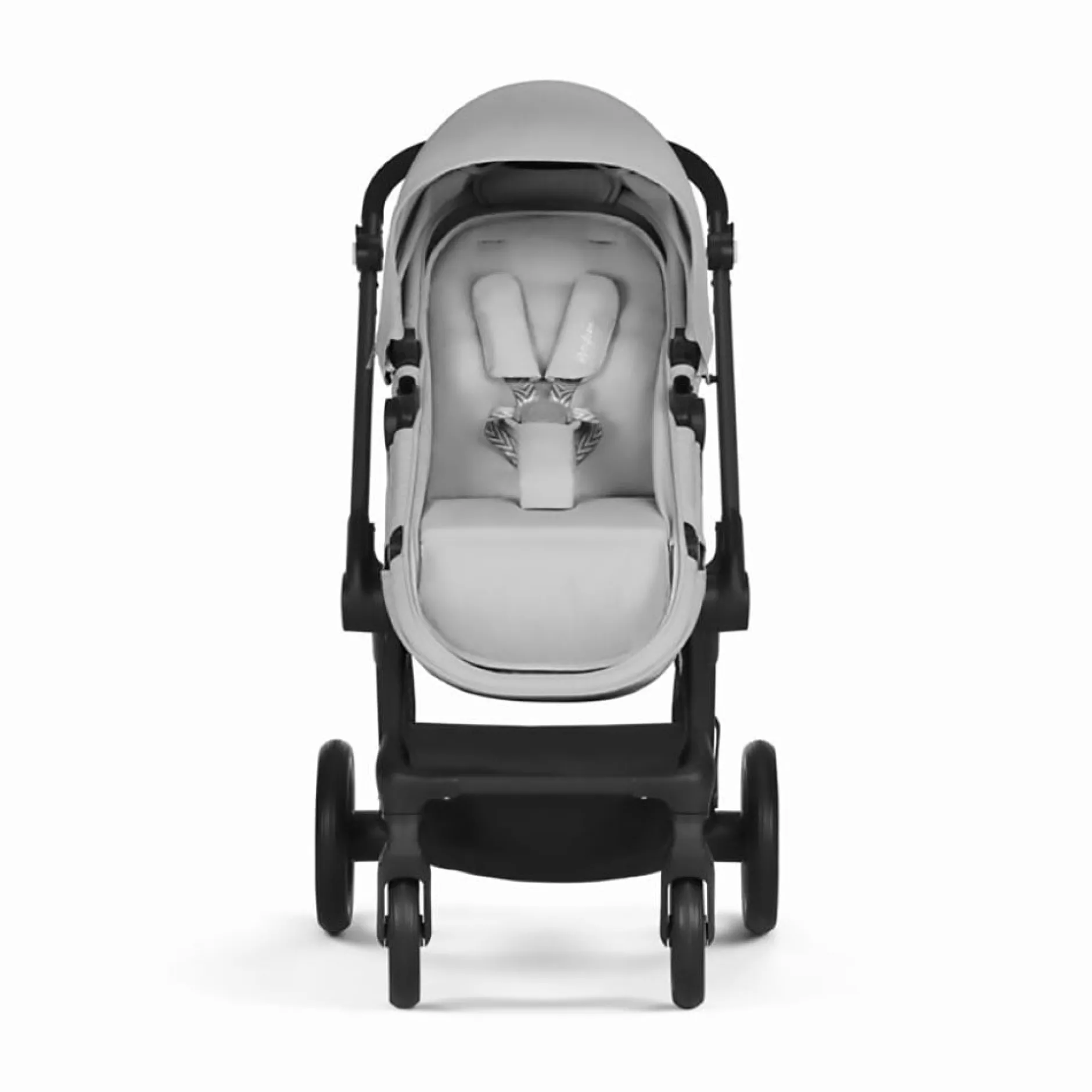 Tout Pour Vos Balades|Nacelles*CYBEX Poussette Trio EOS : Poussette 2-en-1 EOS + Aton B2 i-Size + Adaptateurs de Stone Grey