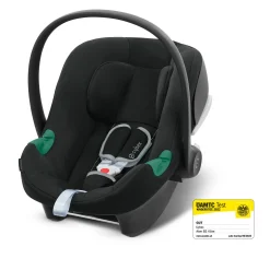 Tout Pour Vos Balades|Nacelles*CYBEX Poussette Trio EOS : Poussette 2-en-1 EOS + Aton B2 i-Size + Adaptateurs de Moon Black