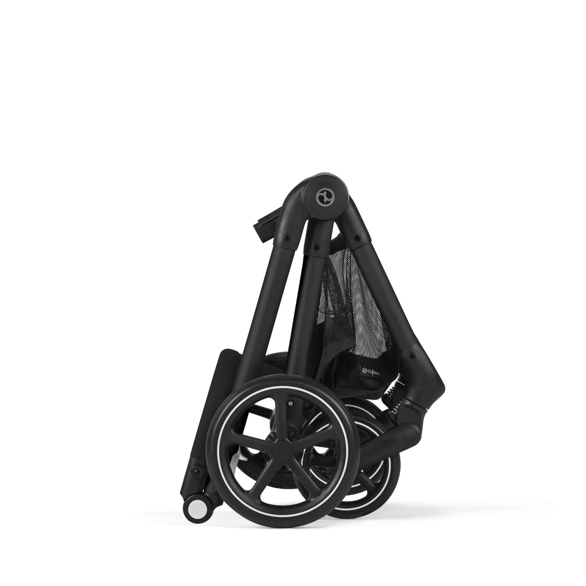 Tout Pour Vos Balades|Nacelles*CYBEX Poussette Trio EOS : Poussette 2-en-1 EOS + Aton B2 i-Size + Adaptateurs de Moon Black