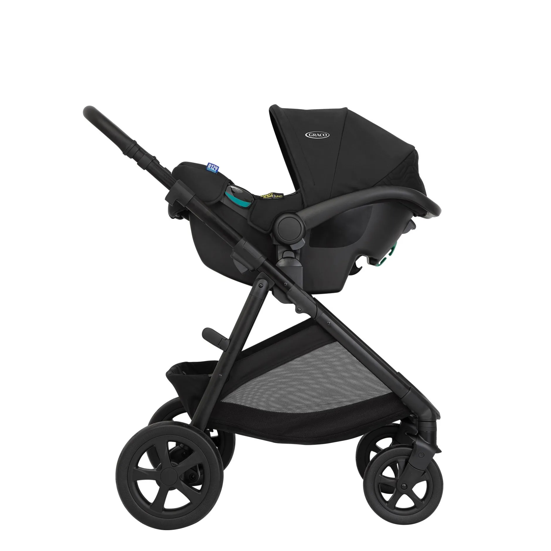 Tout Pour Vos Balades|Packs Poussettes*Graco Poussette Trio Near2Me™ DLX de Midnight