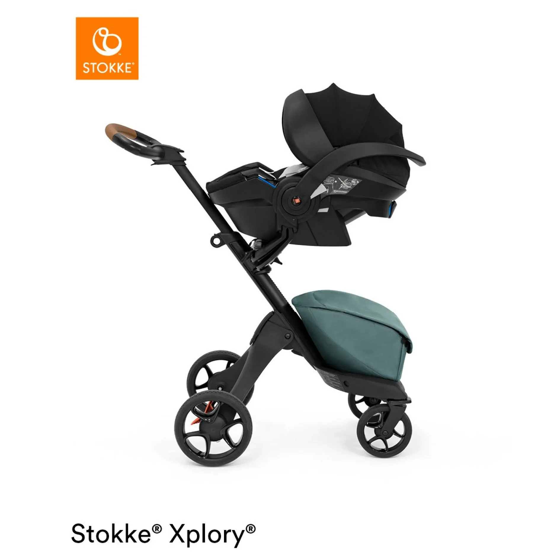 Tout Pour Vos Balades|Poussettes Citadines*Stokke® Poussette Xplory X de Cool Teal