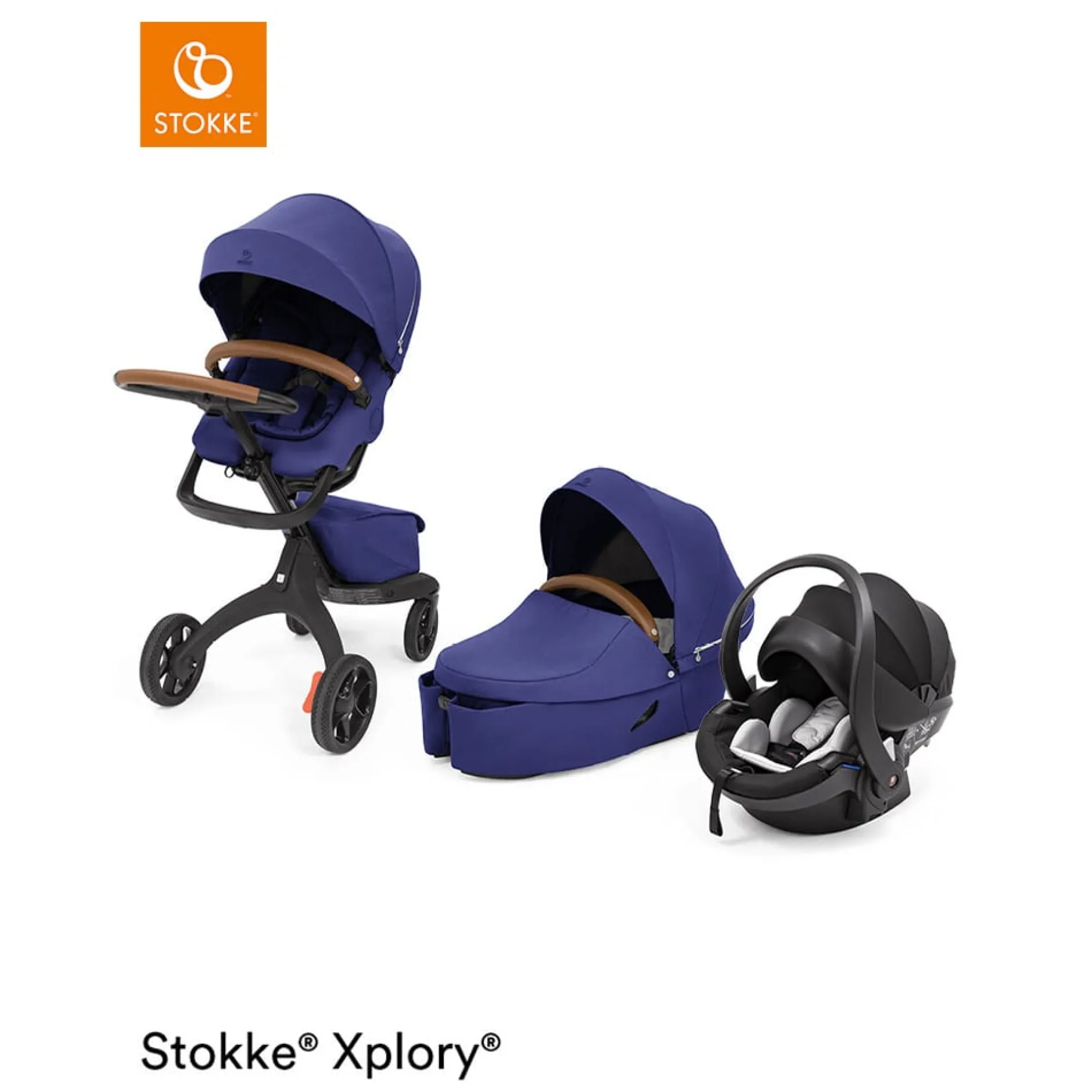 Tout Pour Vos Balades|Poussettes Citadines*Stokke® Poussette Xplory X de Royal Blue