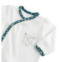 Pyjamas*Sauthon Baby Déco Promenons-nous Pyjama sans col 3 mois de Tilleul