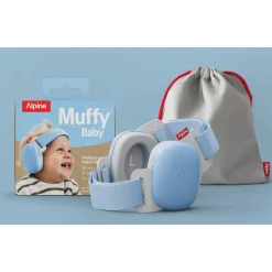 Sécurité Domestique*Alpine Protection auditive Muffy Baby New de Bleu