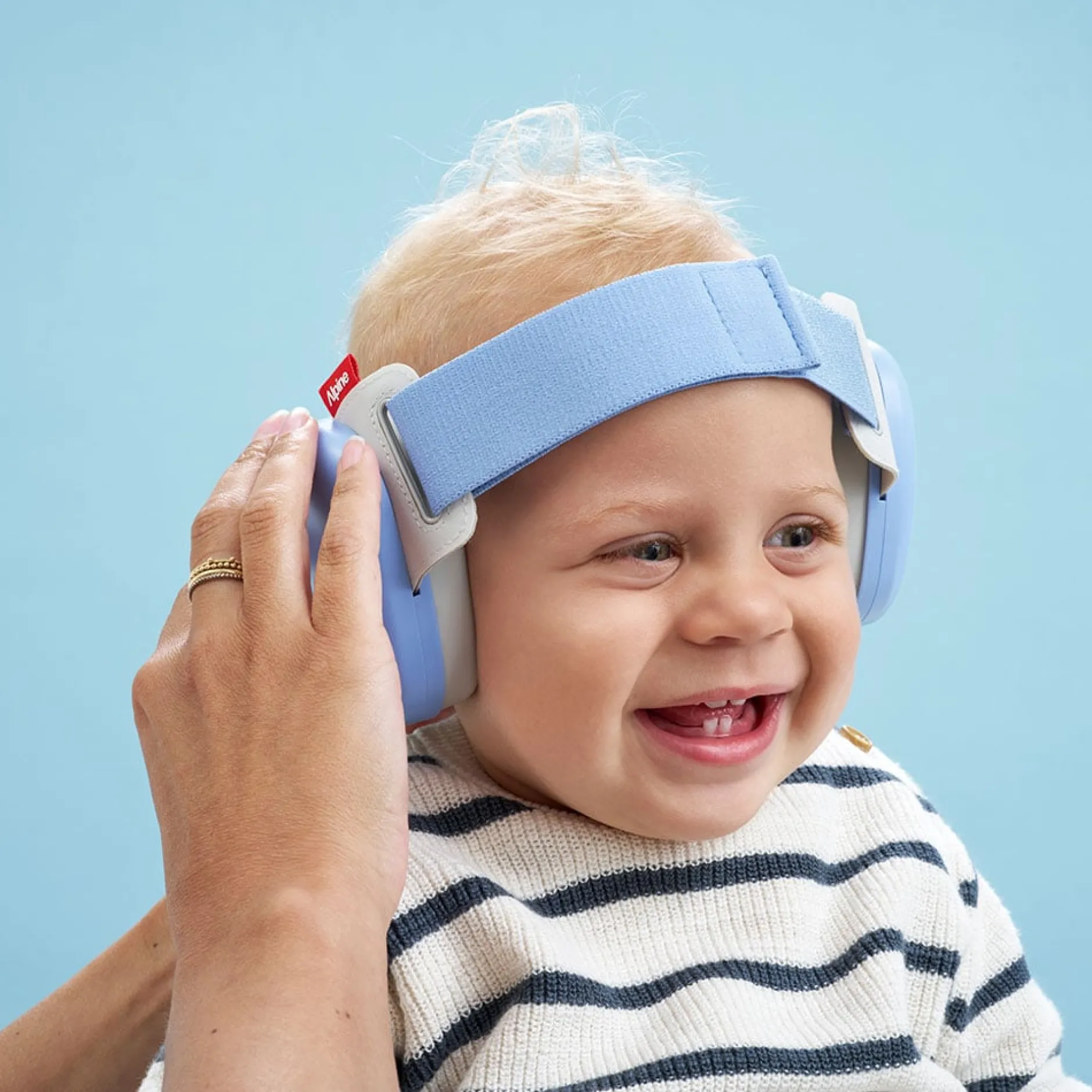 Sécurité Domestique*Alpine Protection auditive Muffy Baby New de Bleu