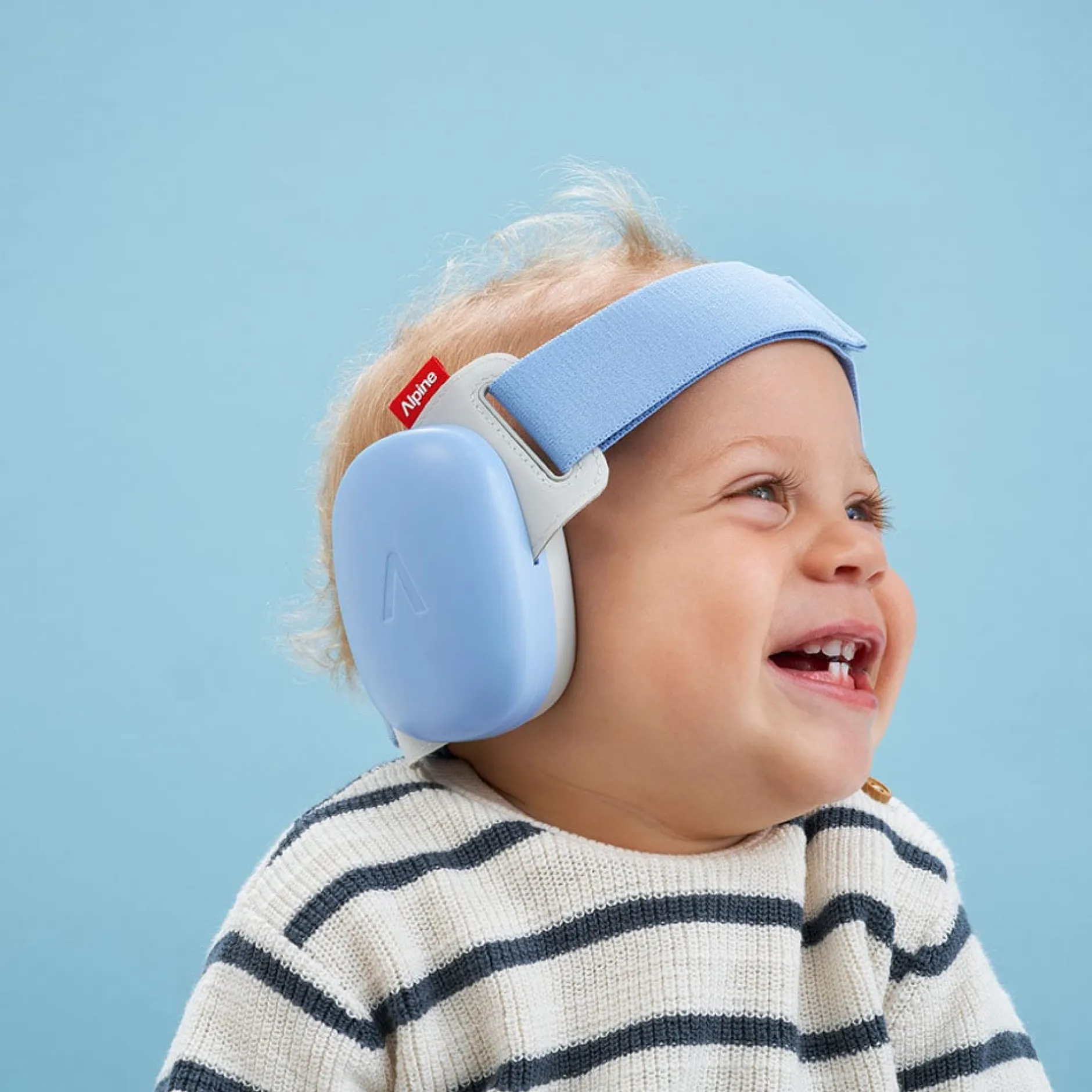 Sécurité Domestique*Alpine Protection auditive Muffy Baby New de Bleu