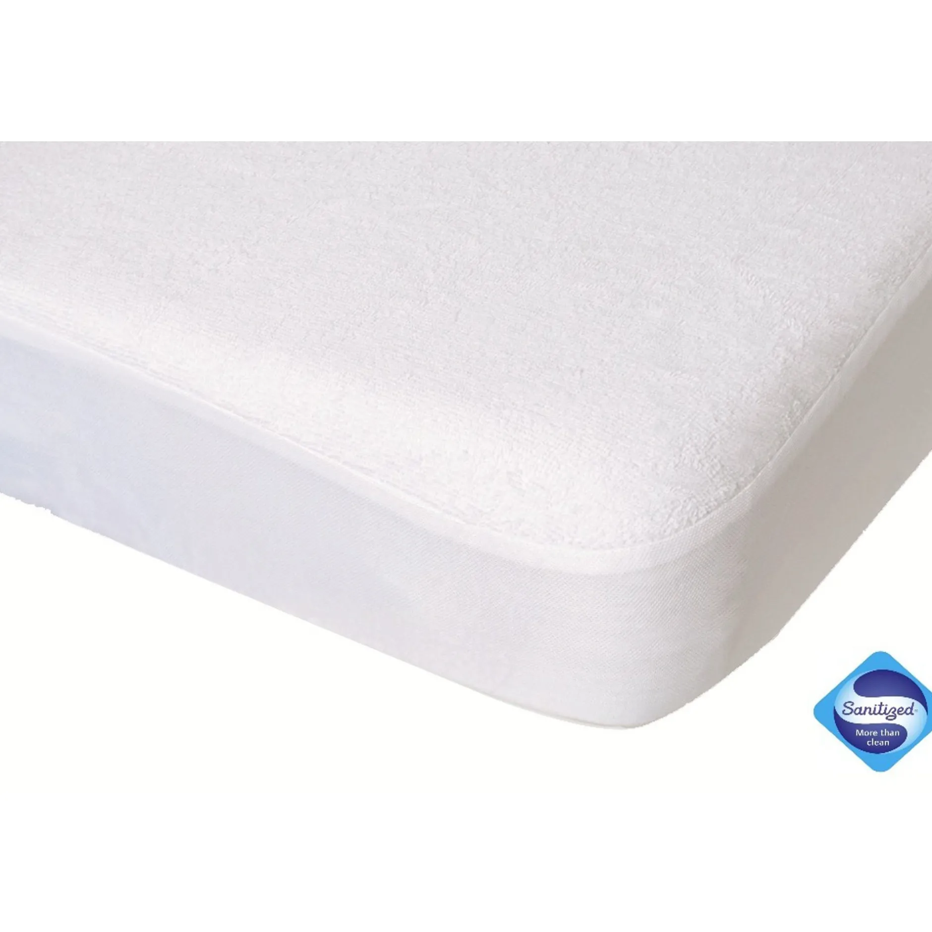 Draps Housses|Alèses*Petit à petit Protège matelas 40 x 80 cm de Blanc