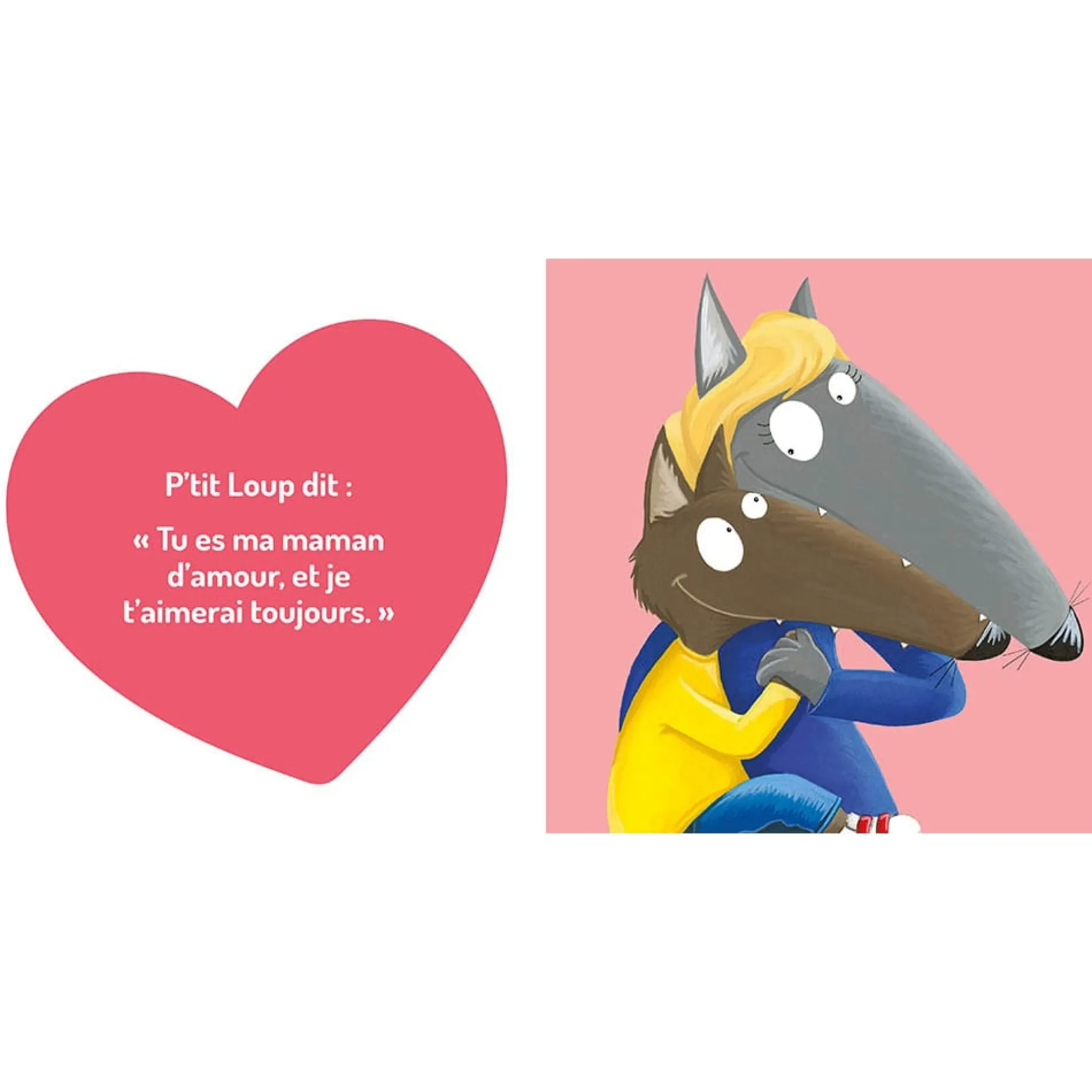 Livres*AUZOU P'tit Loup aime de Sa maman