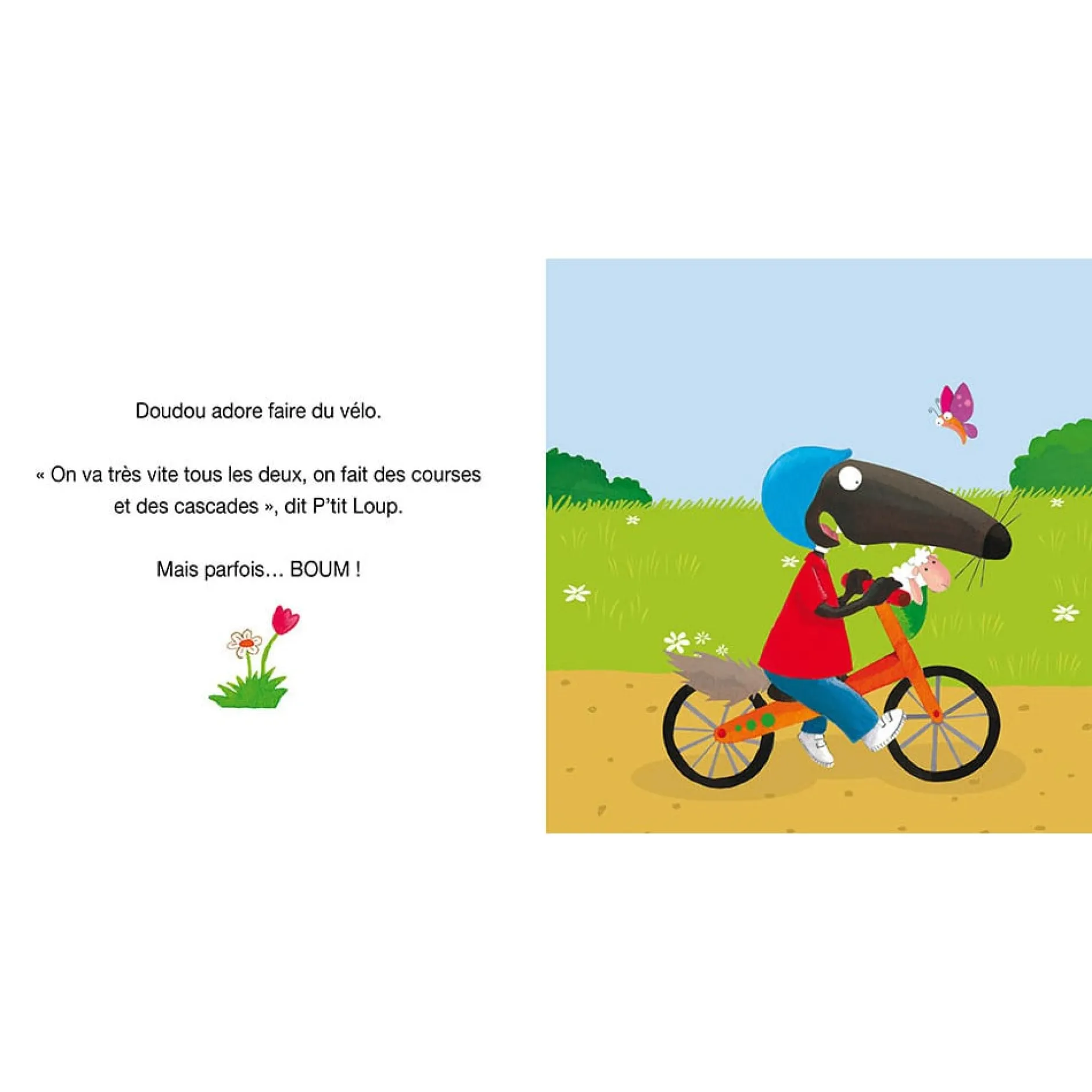 Livres*AUZOU P'tit Loup aime de Son doudou