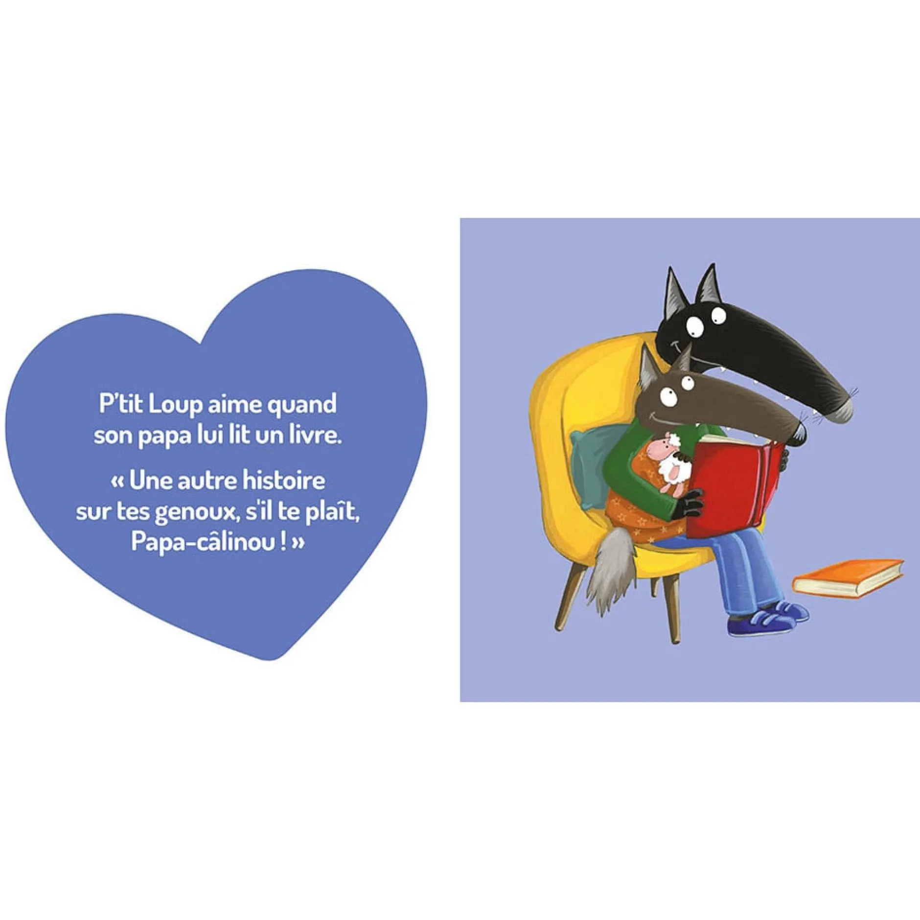 Livres*AUZOU P'tit Loup aime de Son papa