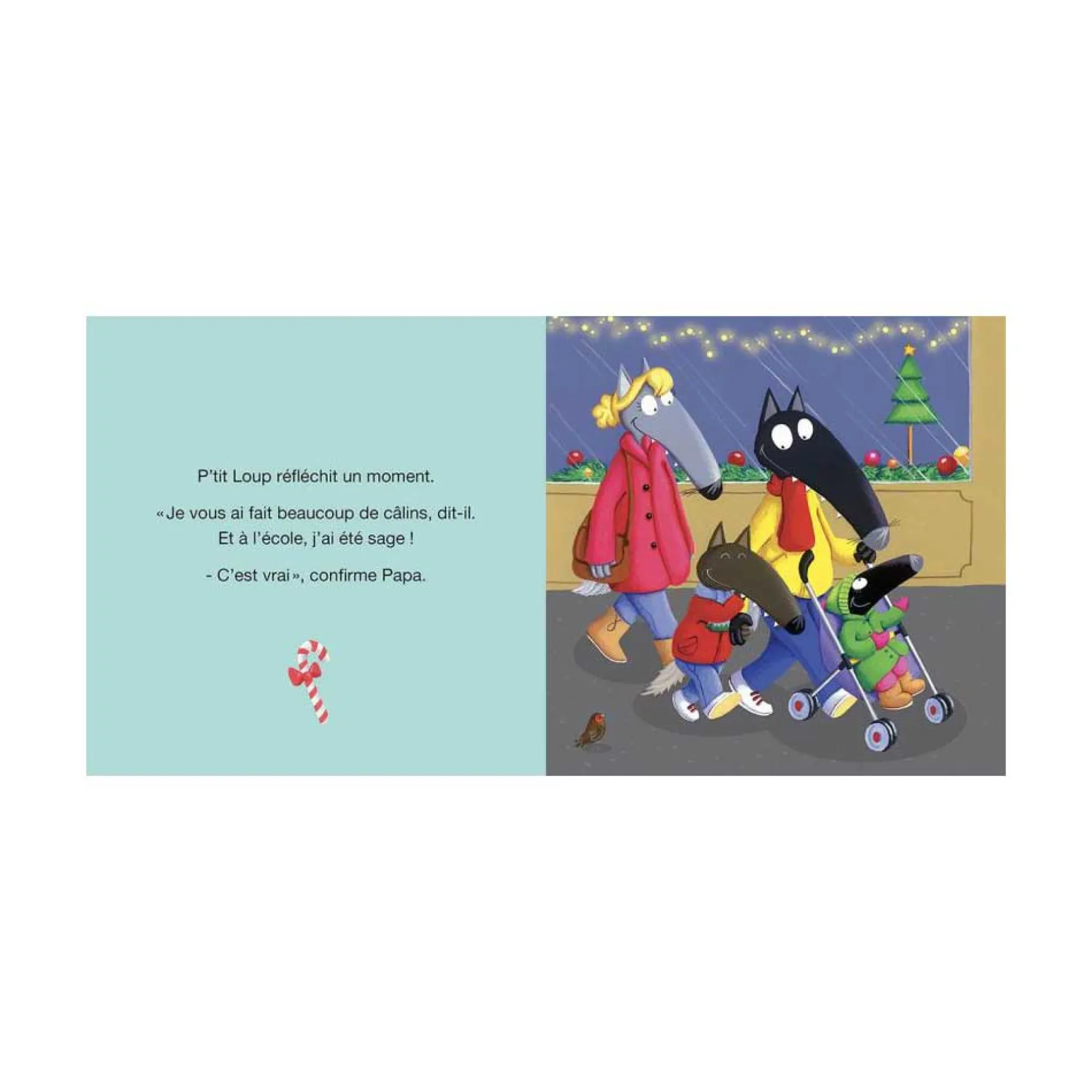 Livres*AUZOU P'tit Loup attend le père Noël de