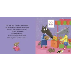 Livres*AUZOU P'tit Loup est poli de Violet