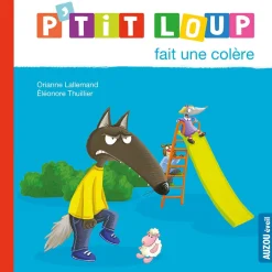 Livres*AUZOU P'tit Loup fait une colère de Bleu