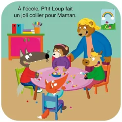 Livres*AUZOU P'tit Loup Livre de bain de