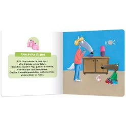 Livres*AUZOU P'tit loup Livre Mes comptines pour être propre de