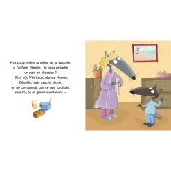 Livres*AUZOU P'tit Loup n'a plus besoin de tétine de Vert