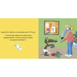 Livres*AUZOU P'tit Loup ne met plus de couches de Bleu