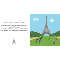 Livres*AUZOU P'tit Loup Visite Paris de