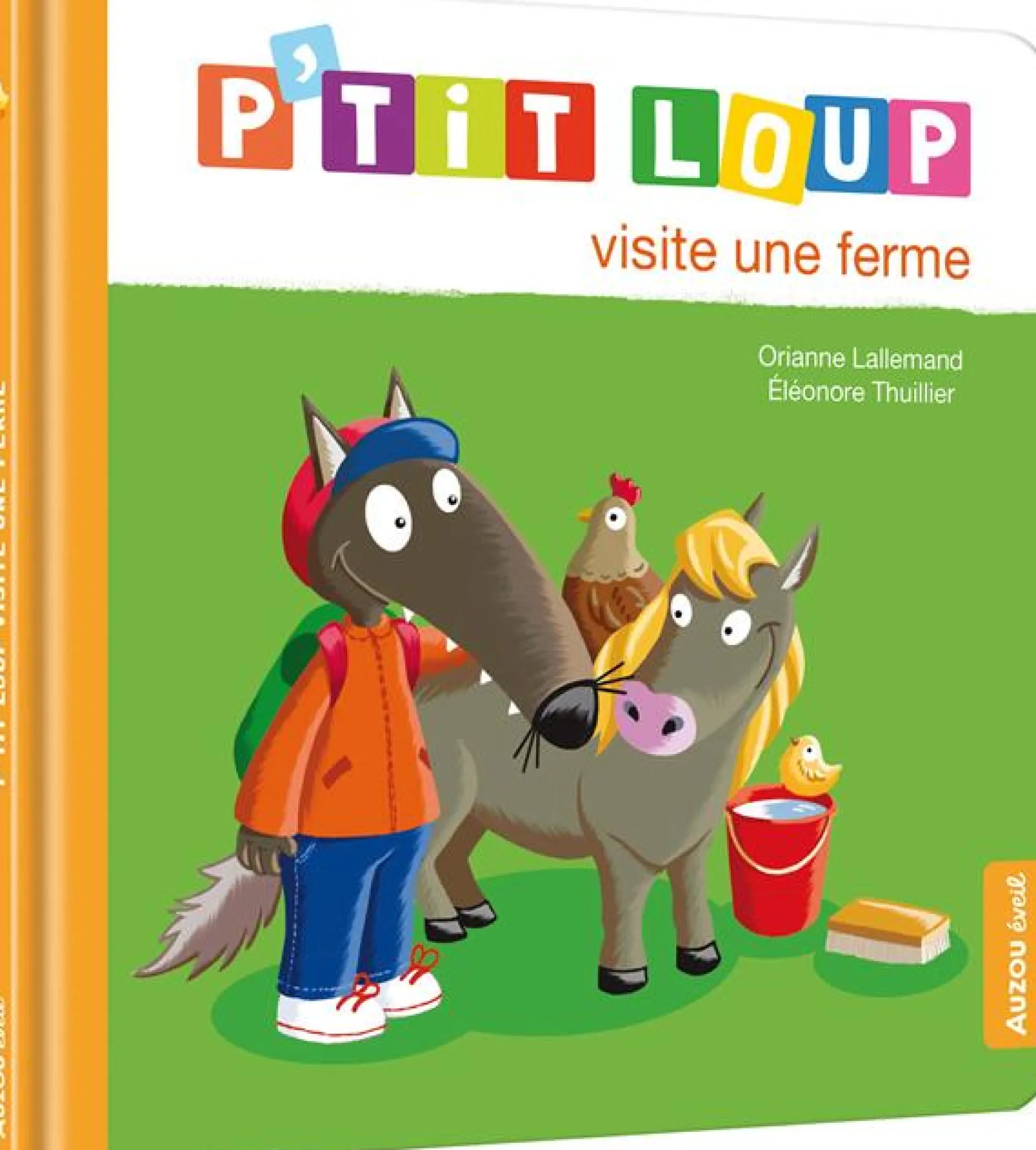 Livres*AUZOU P'tit Loup visite une ferme de