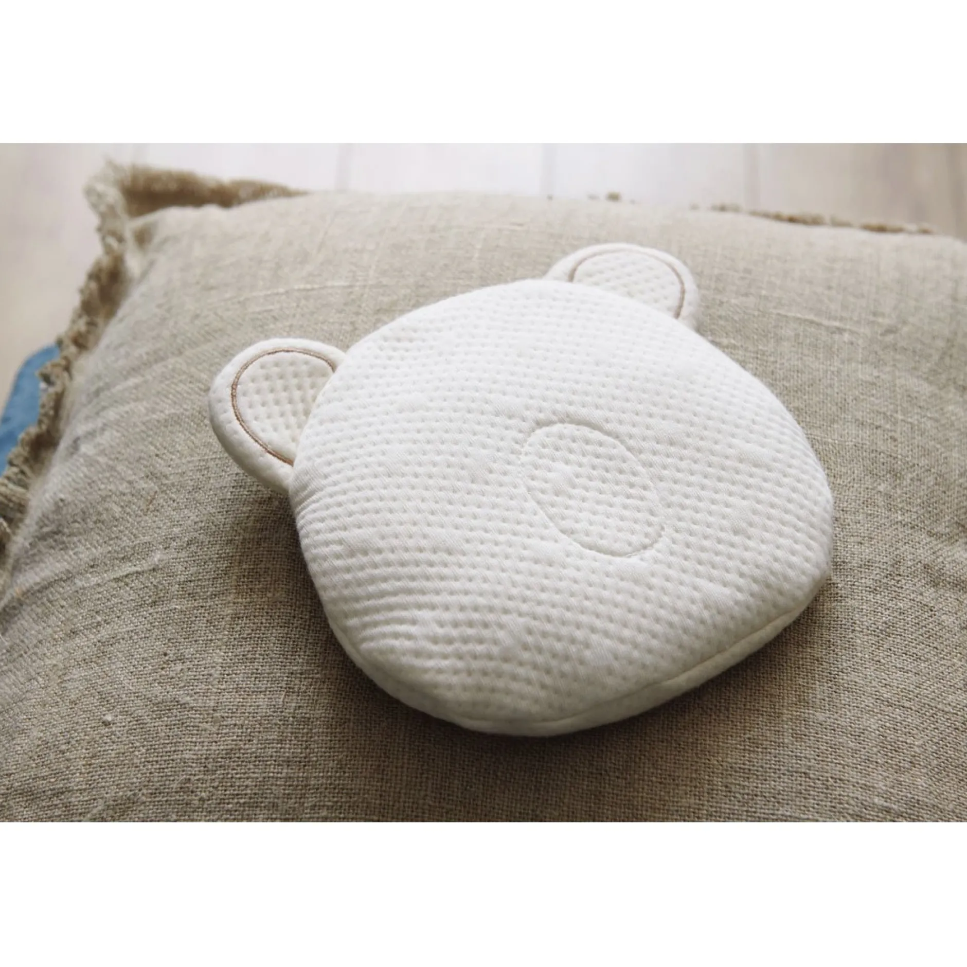 Cales-Bébé*Candide P'tit panda coton de Beige