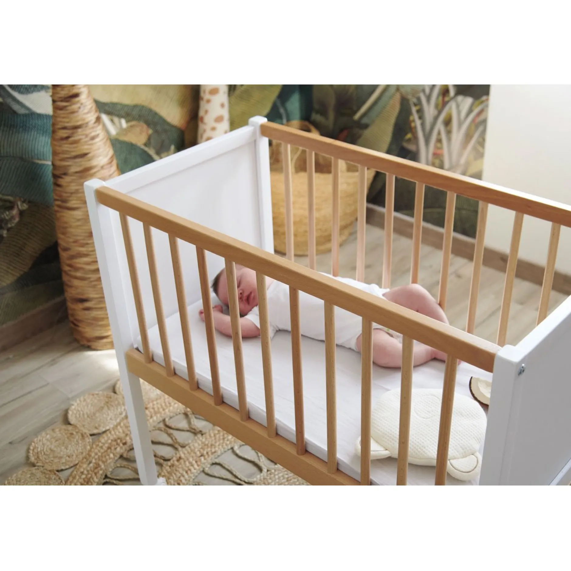 Cales-Bébé*Candide P'tit panda coton de Beige