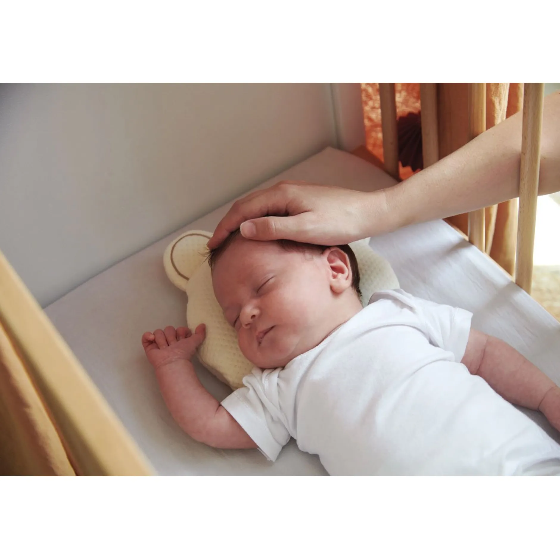 Cales-Bébé*Candide P'tit panda coton de Beige