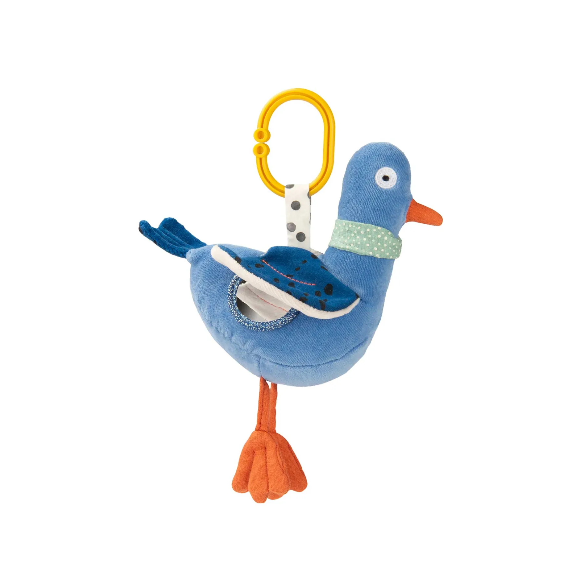 Peluches À Accrocher|Jouets D'Activités*Moulin Roty Puce & Pilou Peluche d'activités à suspendre de Pigeon Michel