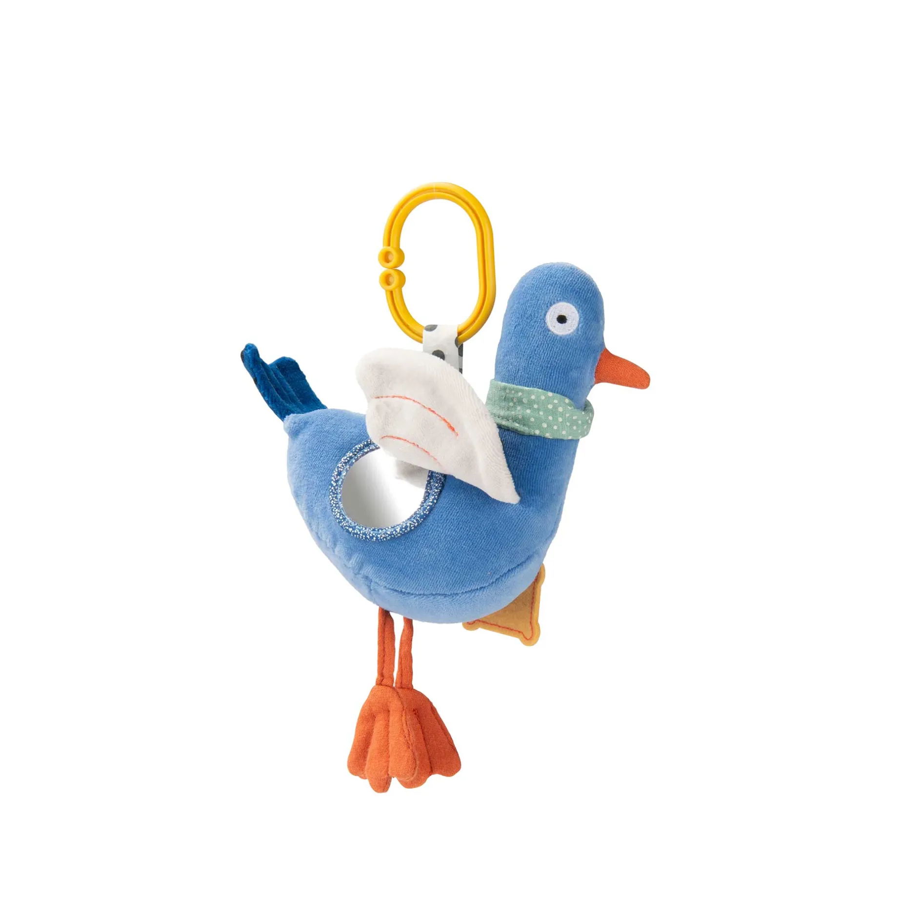 Peluches À Accrocher|Jouets D'Activités*Moulin Roty Puce & Pilou Peluche d'activités à suspendre de Pigeon Michel
