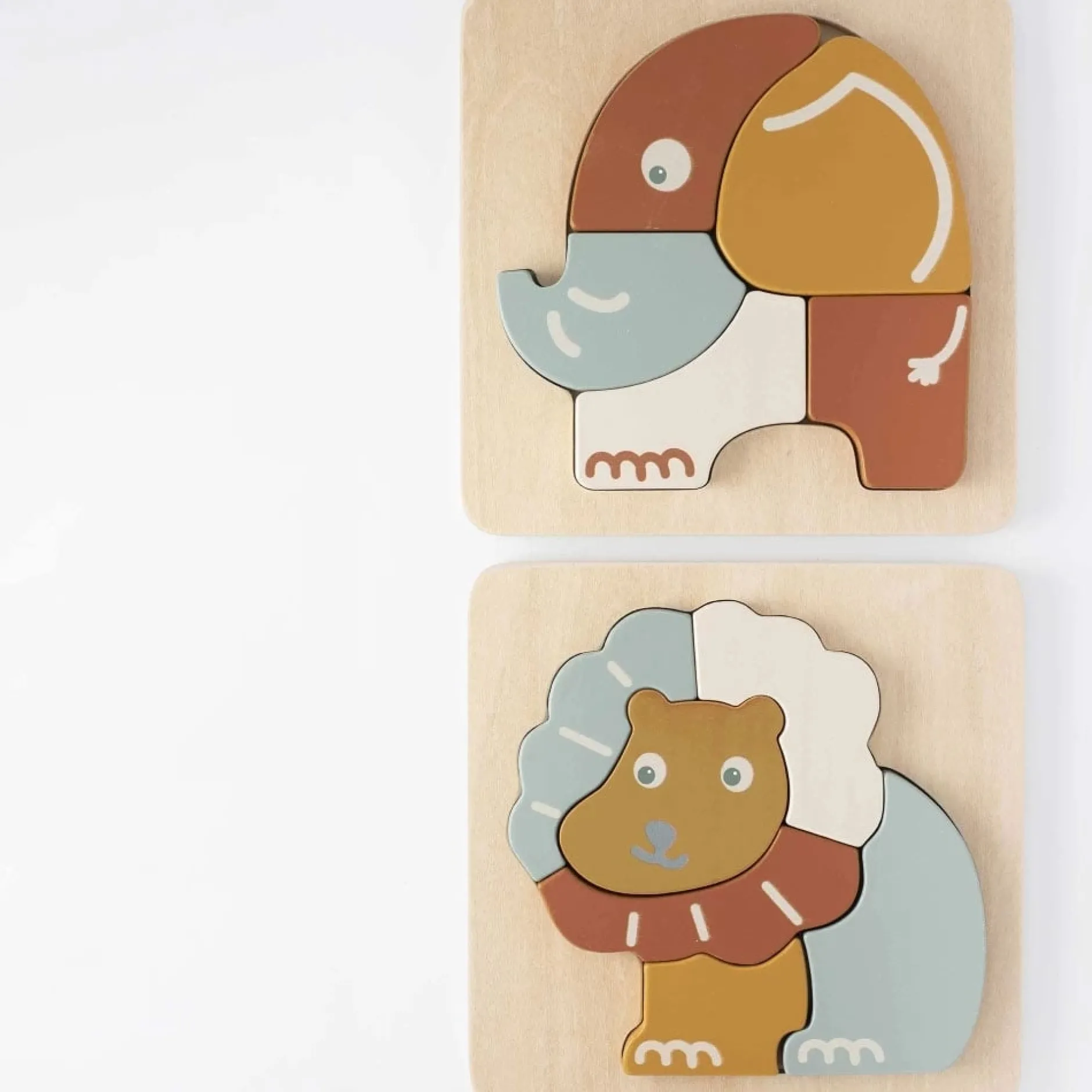 Puzzle|Jouets En Bois*Trois Kilos Sept Puzzle bébé en bois - lot de 2 - labellisé FSC® de