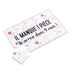 Puzzle*Maïka Puzzle d'annonce de Il manque une pièce