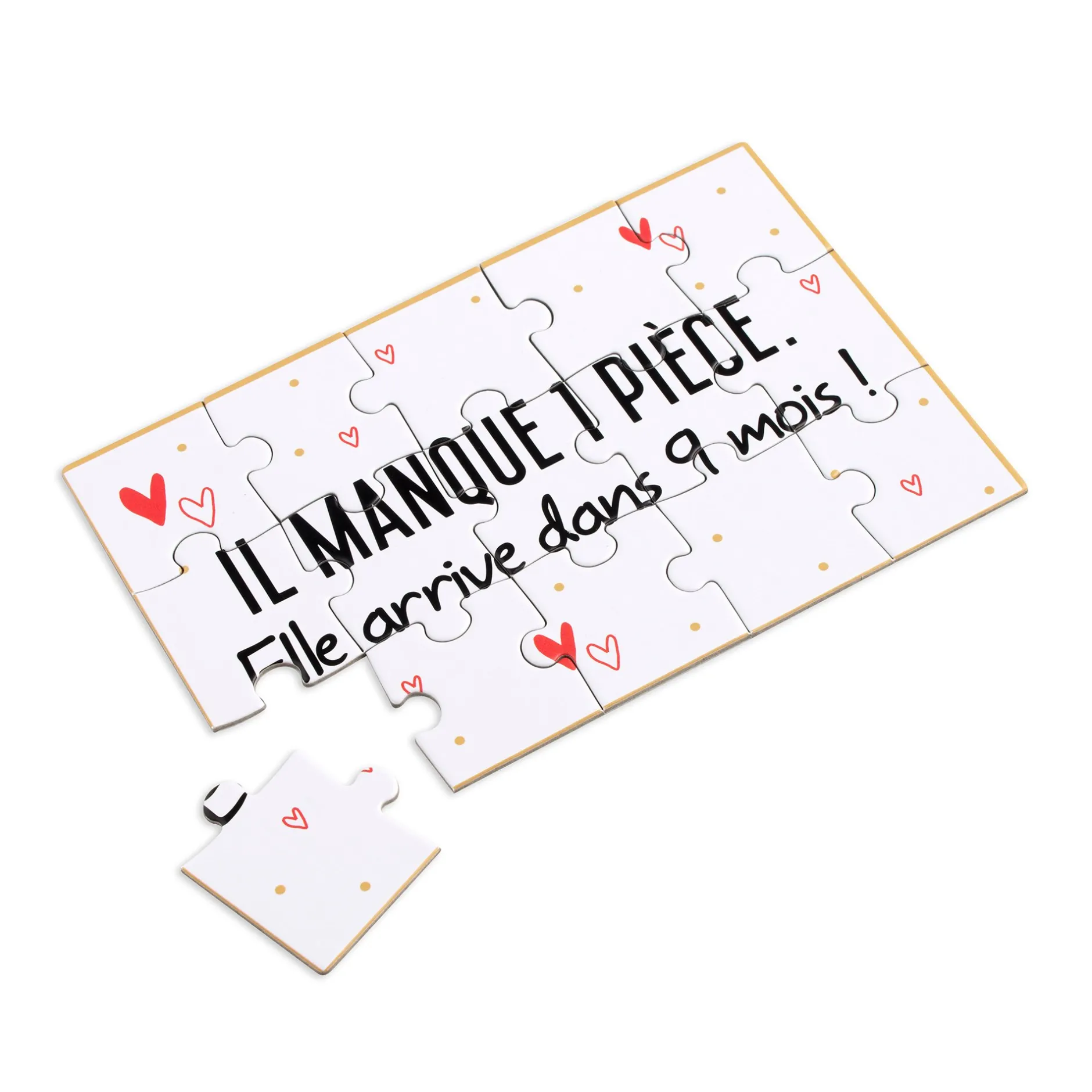 Puzzle*Maïka Puzzle d'annonce de Il manque une pièce