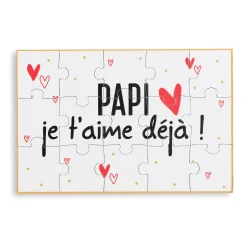 Puzzle*Maïka Puzzle d'annonce de Papi