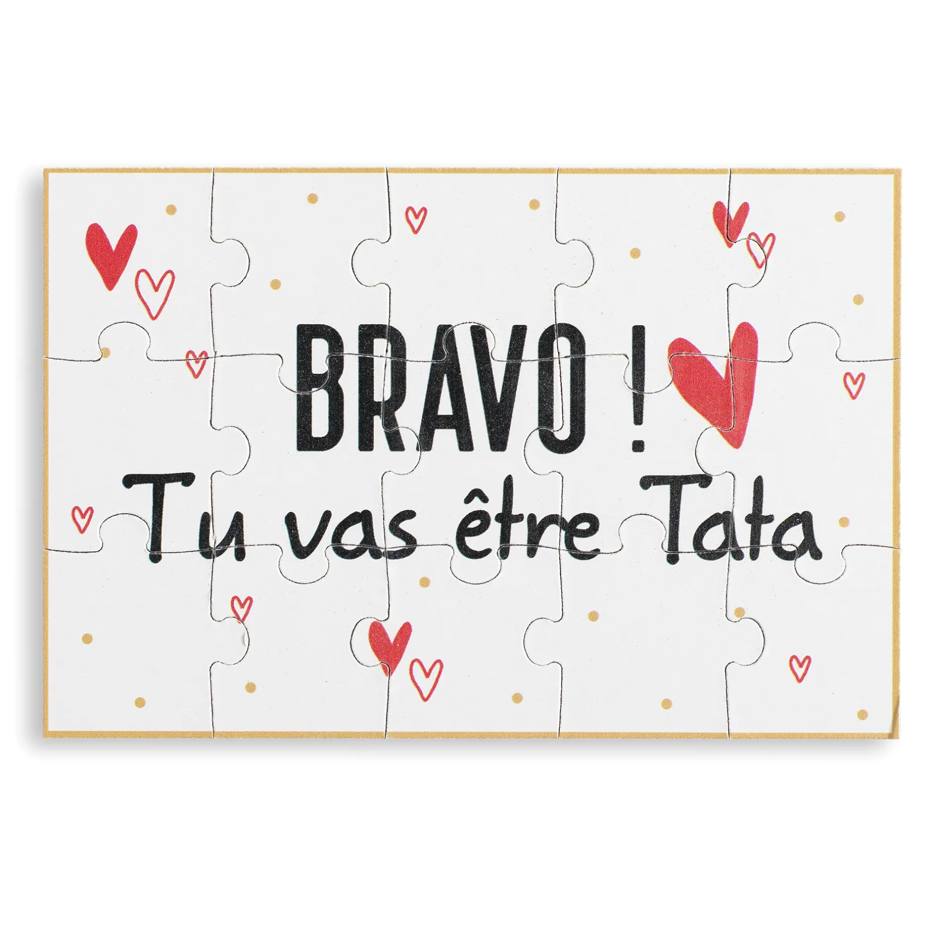 Puzzle*Maïka Puzzle d'annonce de Tata