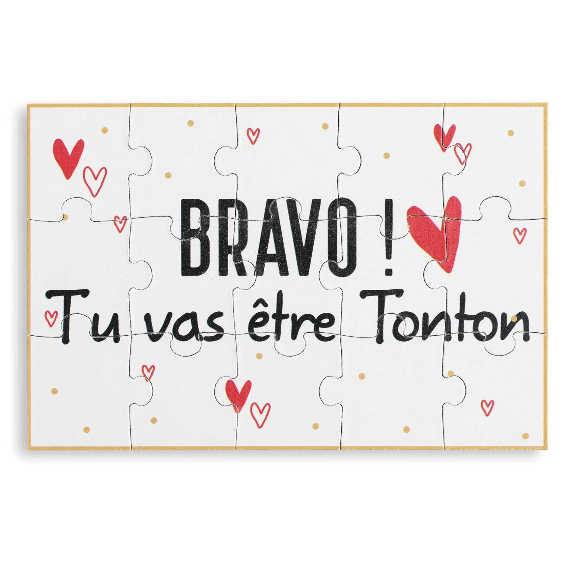 Puzzle*Maïka Puzzle d'annonce de Tonton