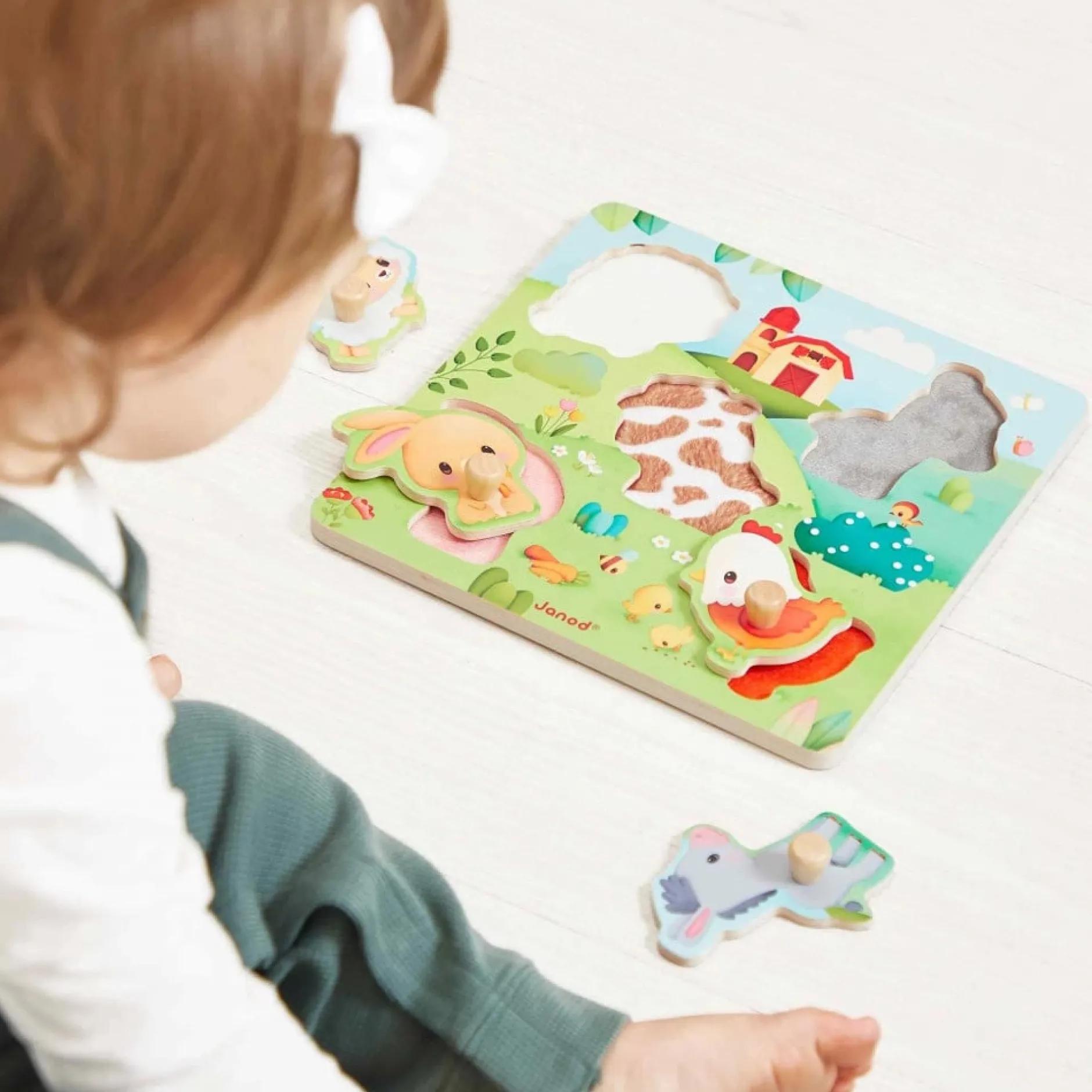 Puzzle*Janod Puzzle Ferme de