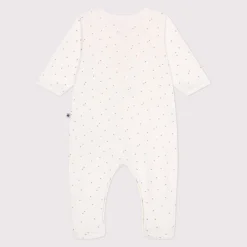 Pyjamas|Pyjamas*Petit Bateau Pyjama bébé en coton petites étoiles de Blanc Marshmallow