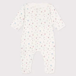 Pyjamas|Pyjamas*Petit Bateau Pyjama en coton à col fleuri de