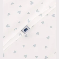 Vêtements Naissance|Pyjamas*Petit Bateau Pyjama imprimé en coton de Bleu Marshmallow / Blanc Gomme