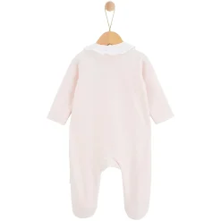 Prématuré|Pyjamas*P'tit bisou Pyjama velours Lapin Câlin Prématuré de Rose pois