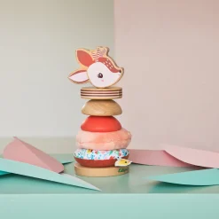 Jeux De Formes*Lilliputiens Pyramide à empiler de Stella