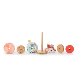 Jeux De Formes*Lilliputiens Pyramide à empiler de Stella