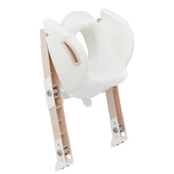 Réducteurs*Thermobaby Réducteur de WC Kiddyloo de Marron glacé/Blanc