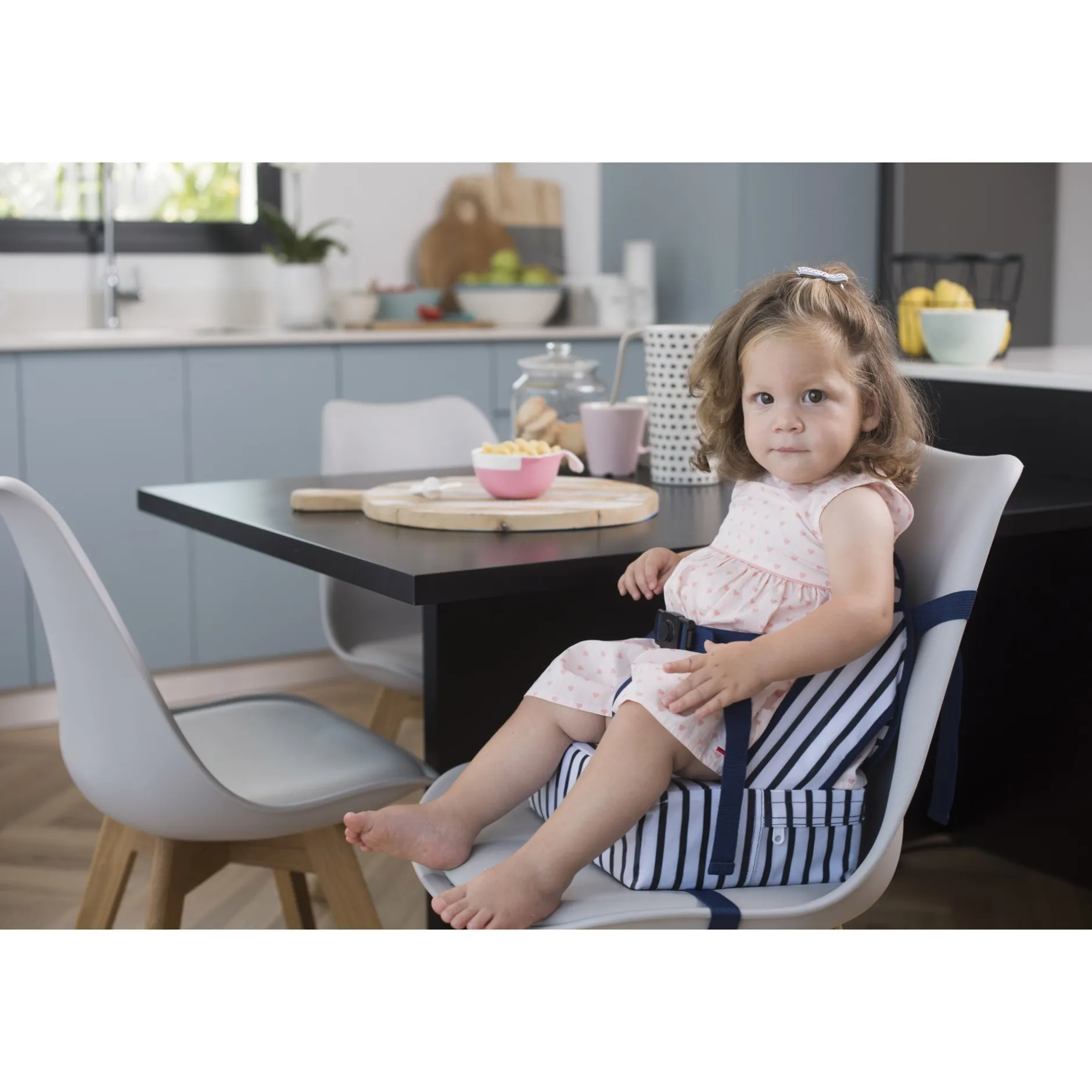 Rehausseurs*Babytolove Rehausseur Easy Up de Blue stripes