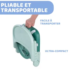 Rehausseurs*Chicco Rehausseur Pocket Snack de Sage