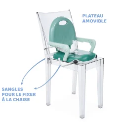 Rehausseurs*Chicco Rehausseur Pocket Snack de Sage