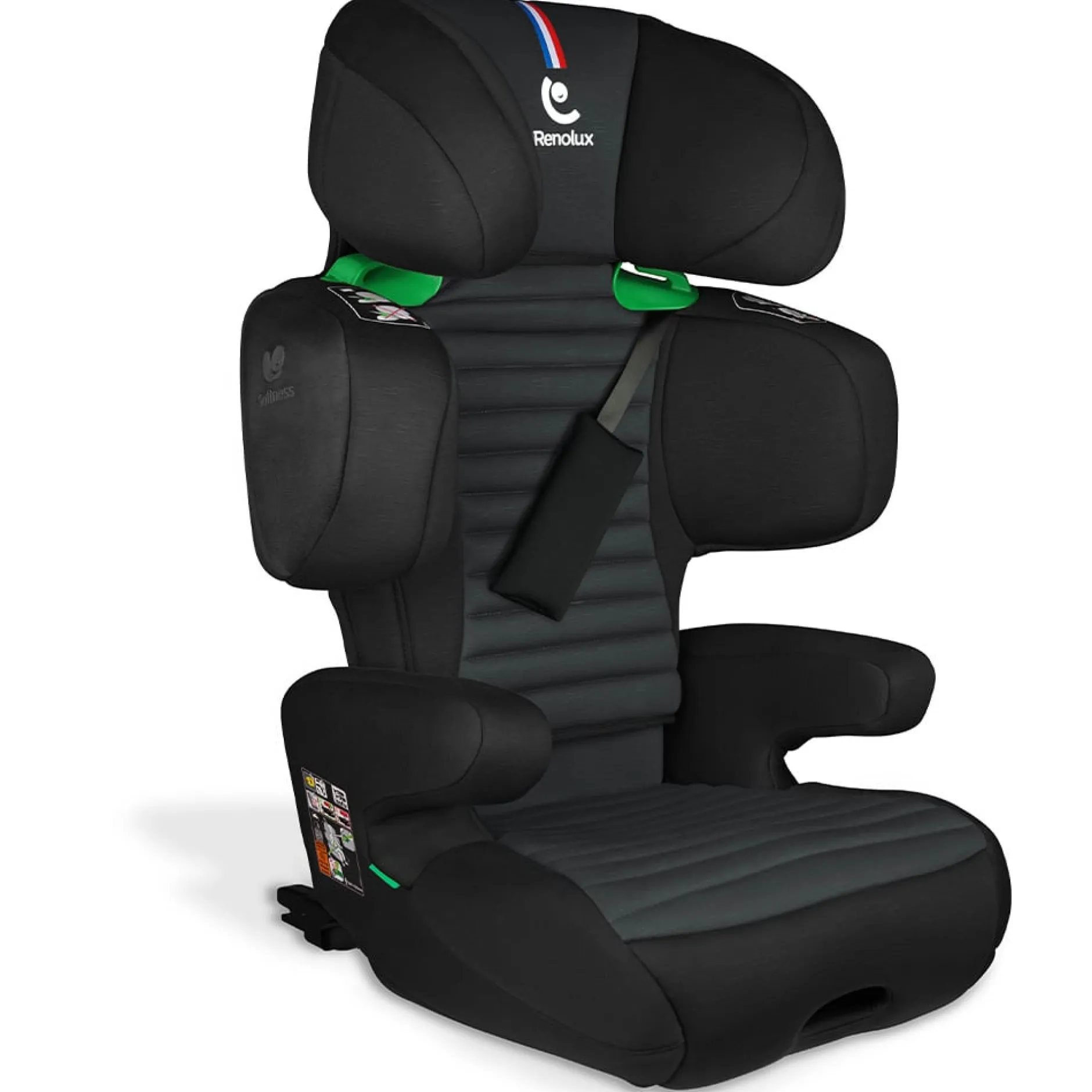 Siège Auto De 4 Ans À 10-12 Ans|Tout Pour Vos Trajets*Renolux Rehausseur Rénofix 2 de Carbon