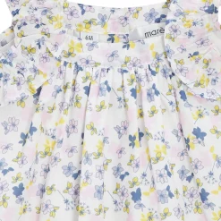 Robes, Jupes*Marèse Robe à manches courtes de Lilas en fleur