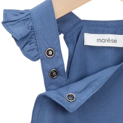 Robes, Jupes*Marèse Robe à manches courtes de Bleu