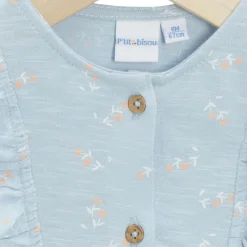 Robes, Jupes*P'tit Bisou Petit Prix Robe Liberty and Sea Life de Bleu